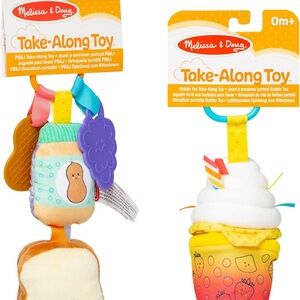 Melissa & Doug Take-Along Toy - Colorful Ice Cream and Peanut Butter